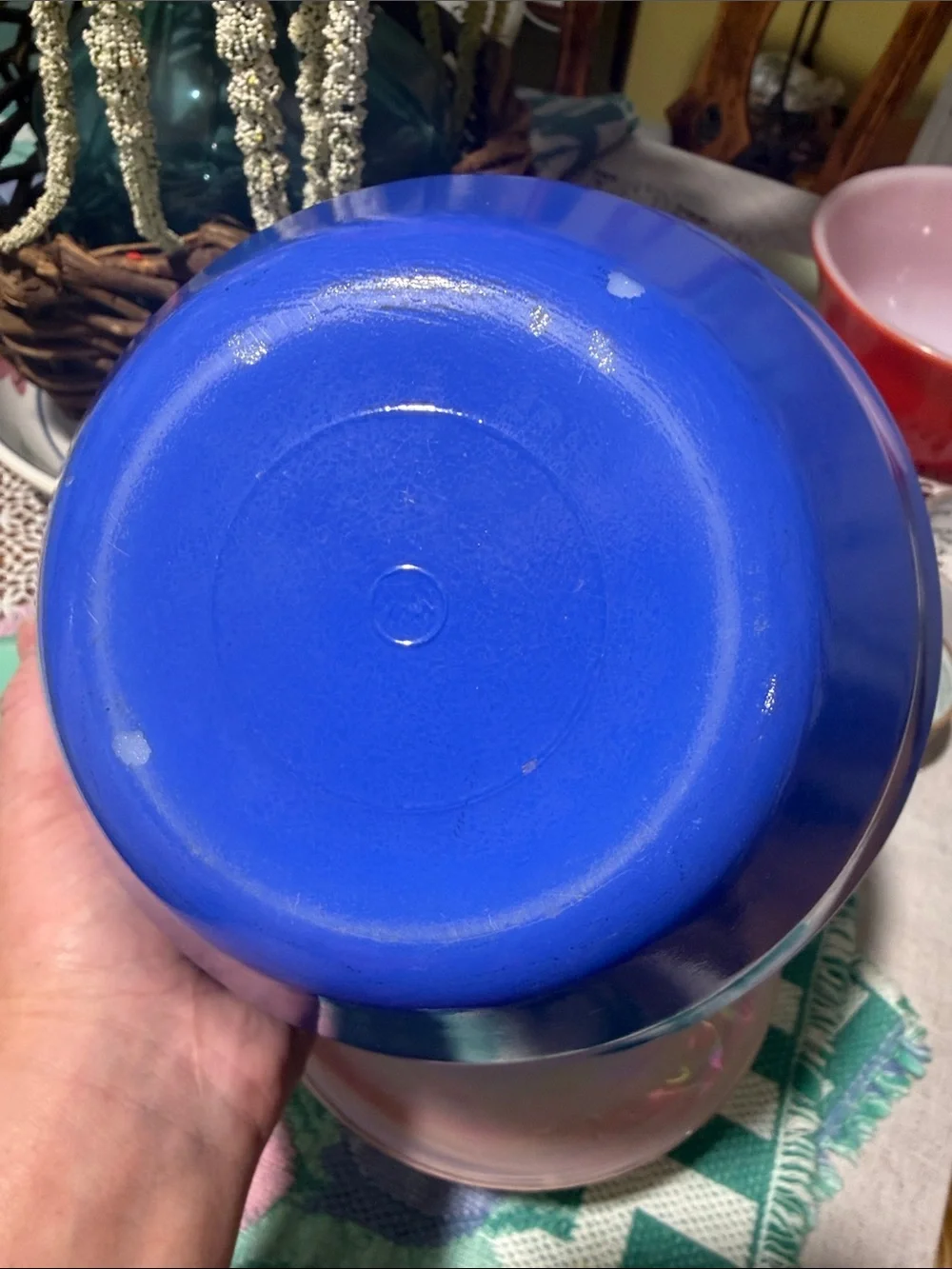 Rare HTF McKee primary mixing bowl set